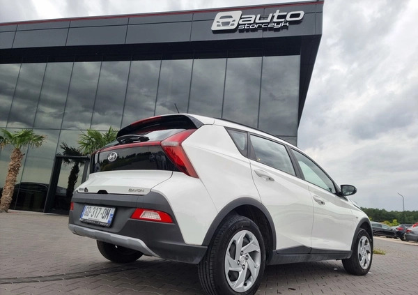 Hyundai Bayon cena 39700 przebieg: 3424, rok produkcji 2021 z Strzelin małe 277
